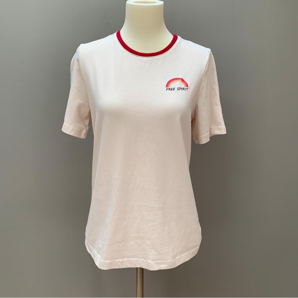 “Somewhere Over the Rainbow” short sleeved pride tee, women’s S. - Picture 5 of 8